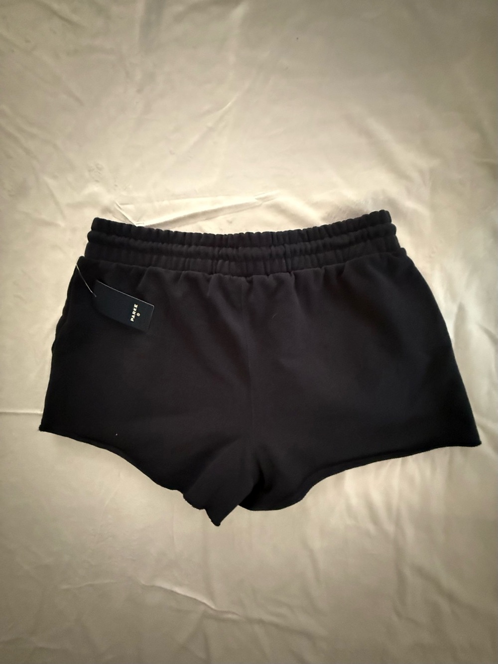 Parke x Target Navy Blue Mid Rise Boxer Drawstring Sweat Shorts Sweatshorts - Picture 7 of 9